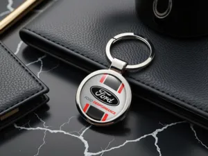Ford Llavero Acero Inox Estilo Premium